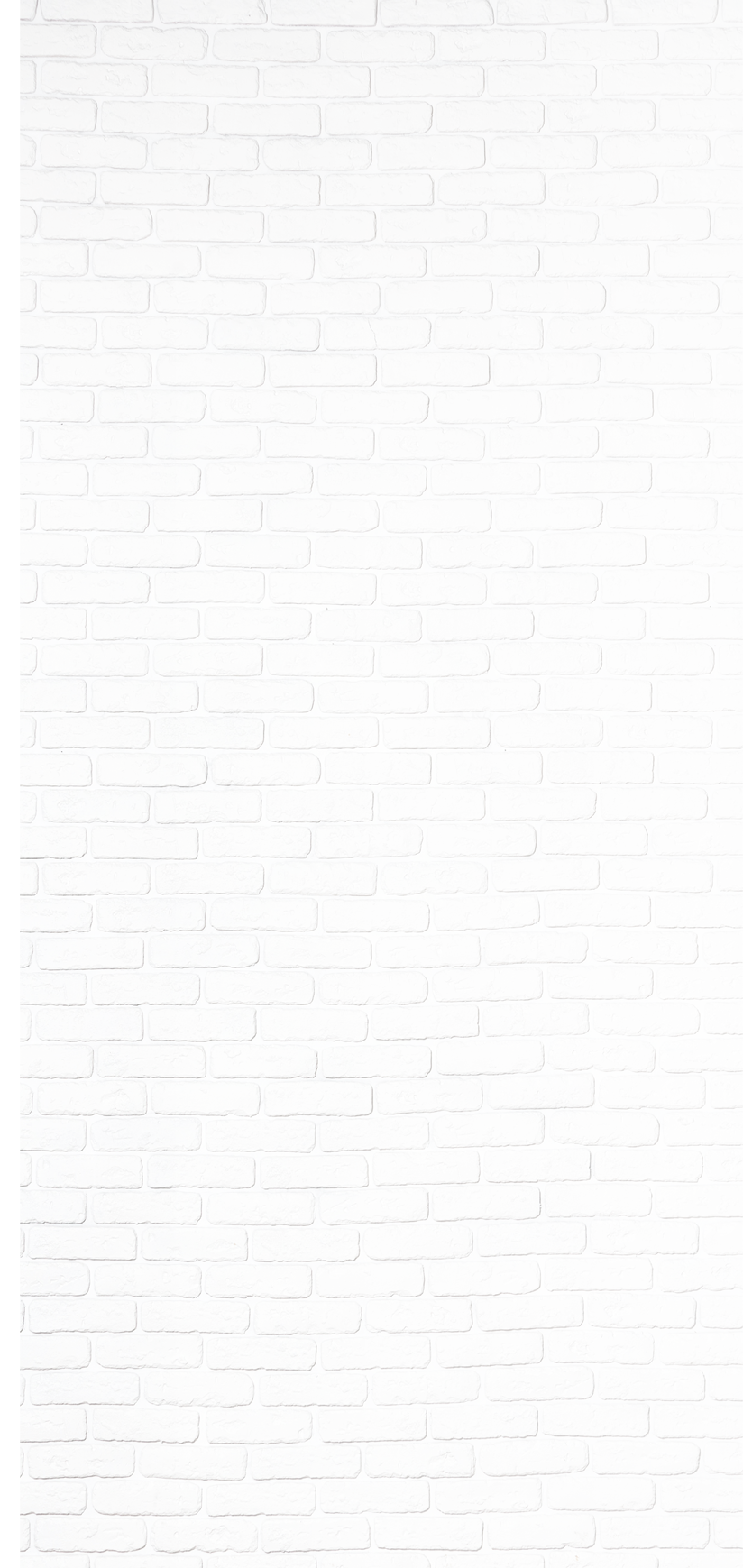 White brick wall texture background