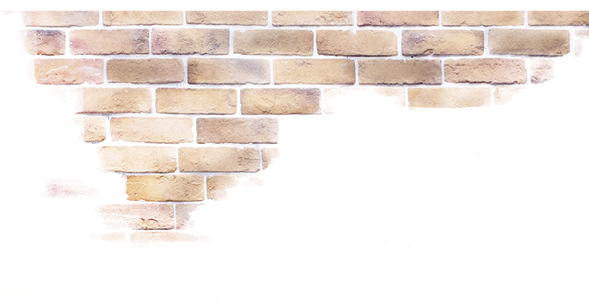 Brown brick wall textured background