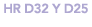 HR d32 y d25