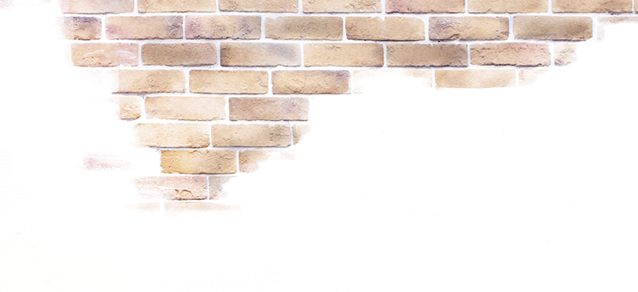 Brown brick wall textured background