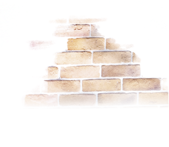 Brown brick wall textured background