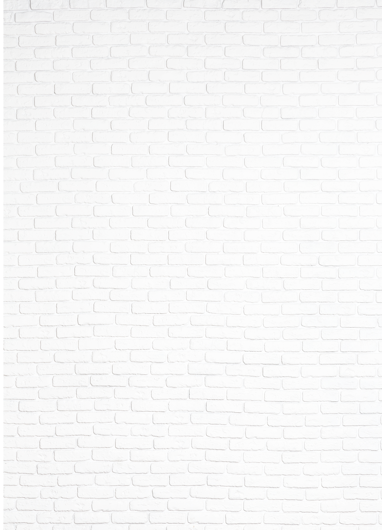 White brick wall texture background