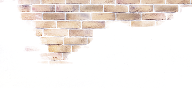 Brown brick wall textured background