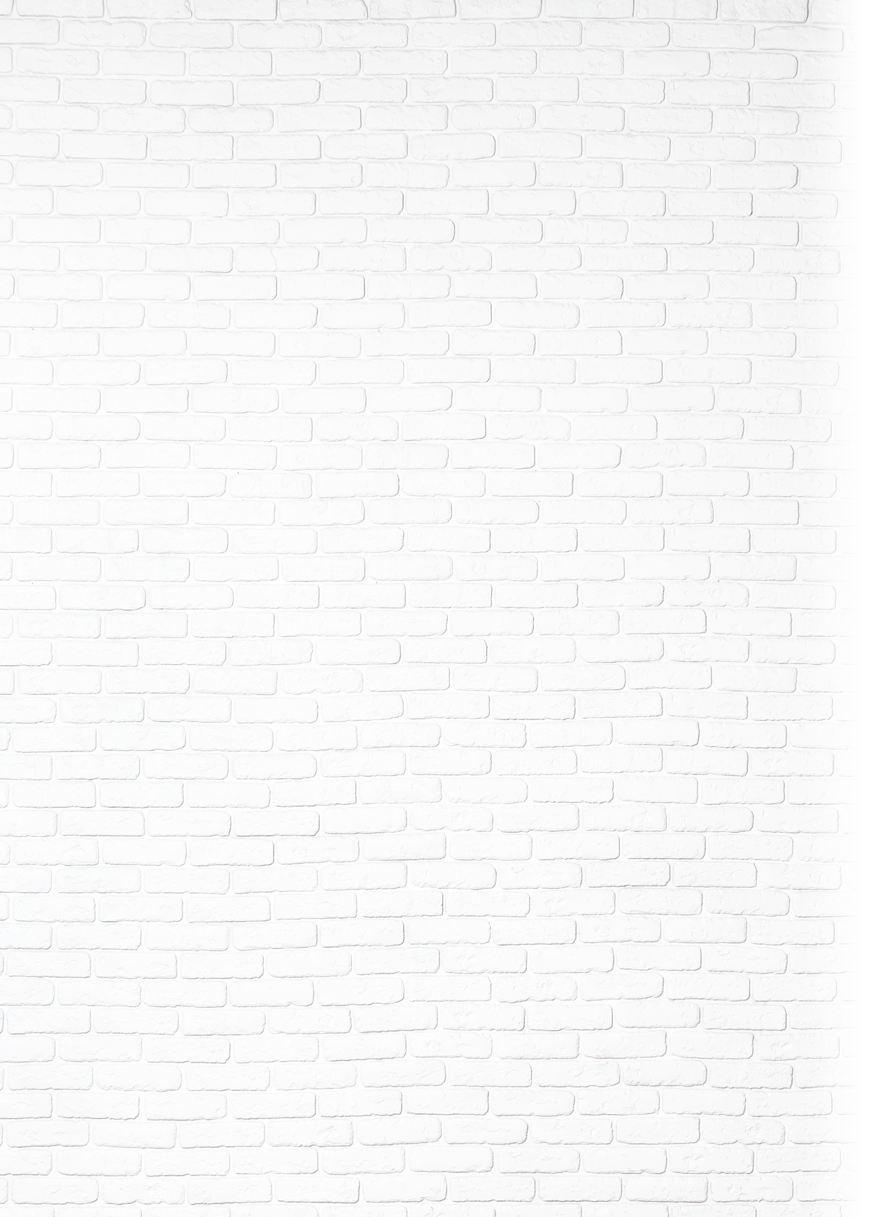 White brick wall texture background