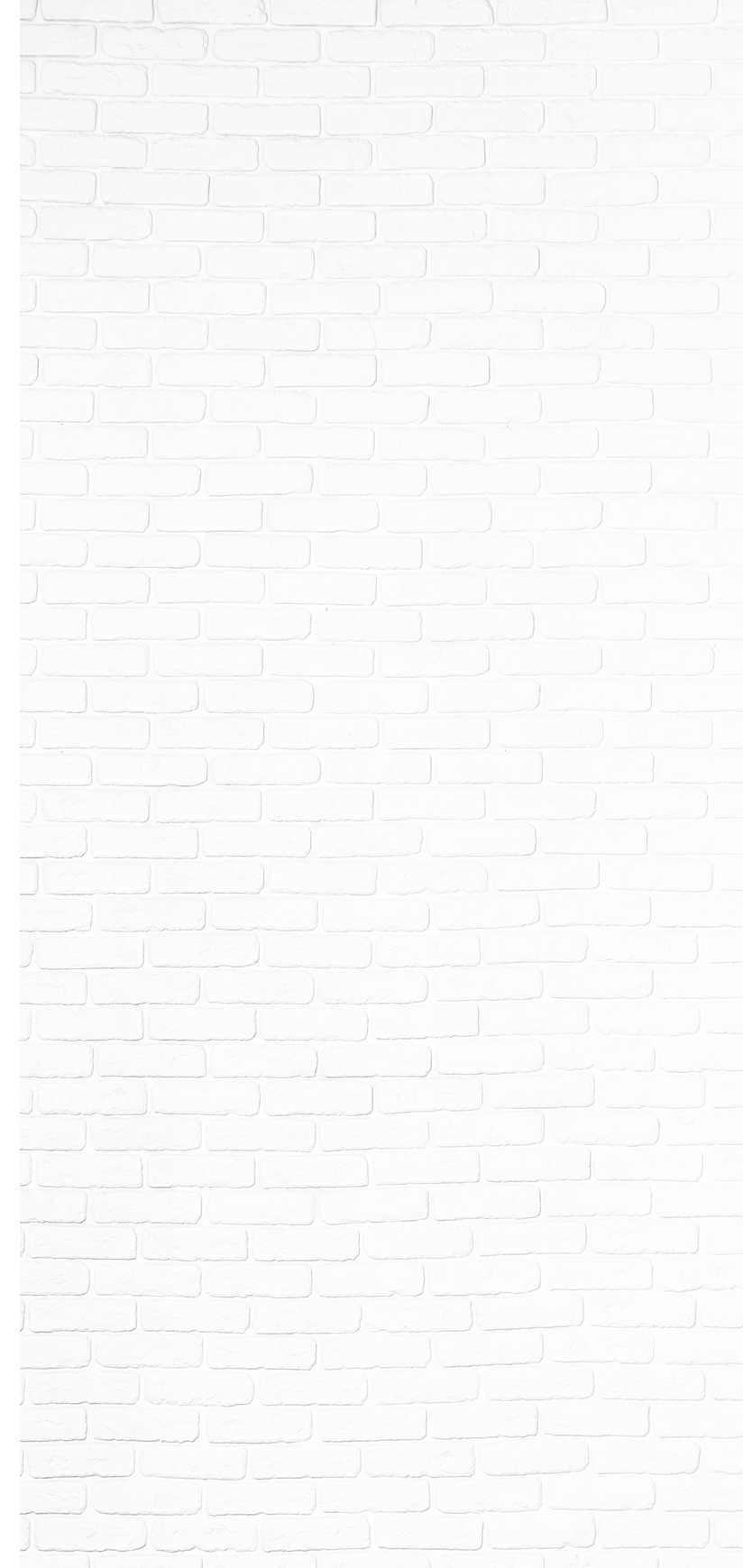 White brick wall texture background