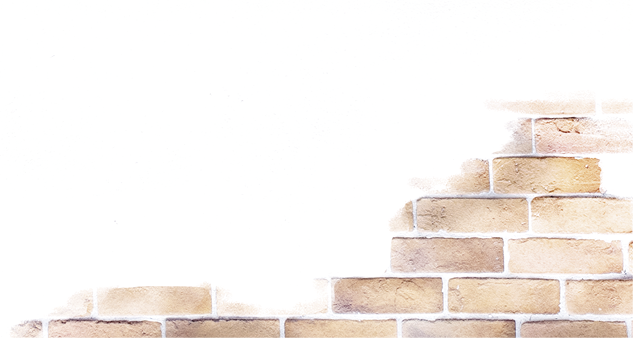 Brown brick wall textured background