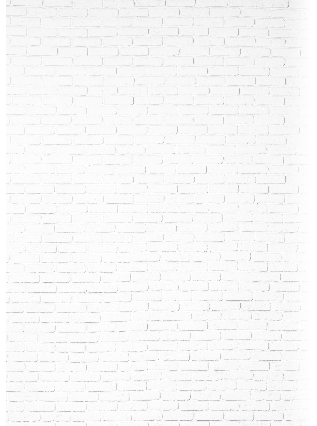 White brick wall texture background