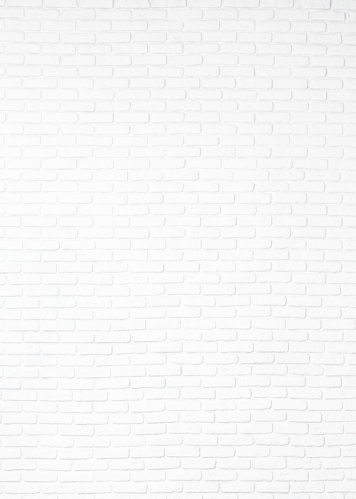 White brick wall texture background