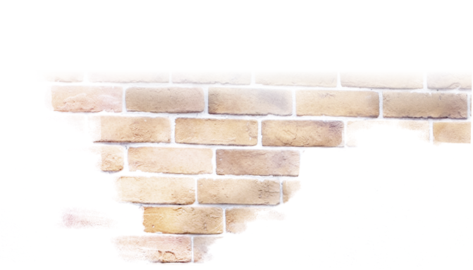 Brown brick wall textured background