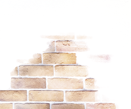 Brown brick wall textured background