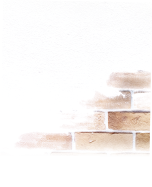 Brown brick wall textured background