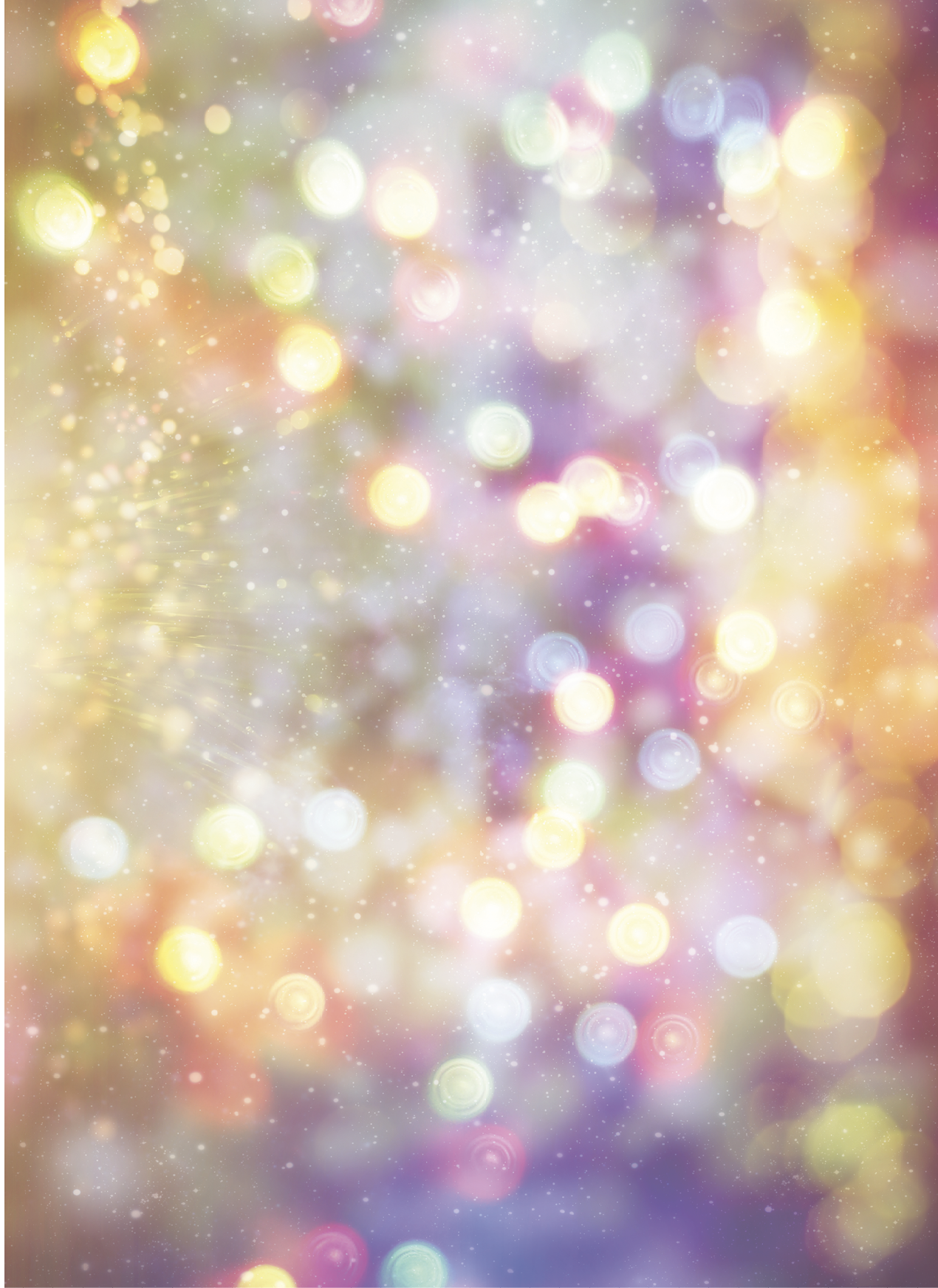 Bright light spots abstract bokeh blurred texture background